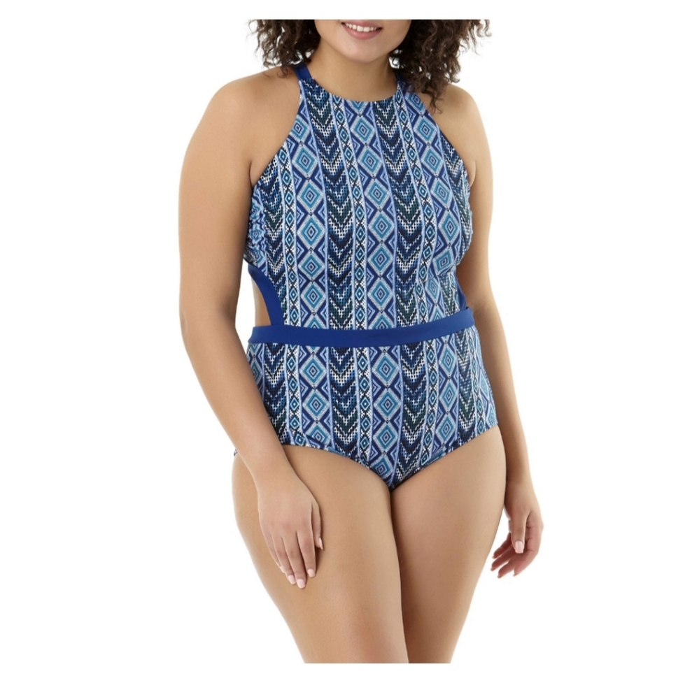 Time and Tru tribe Nation Monokini Swim Suit